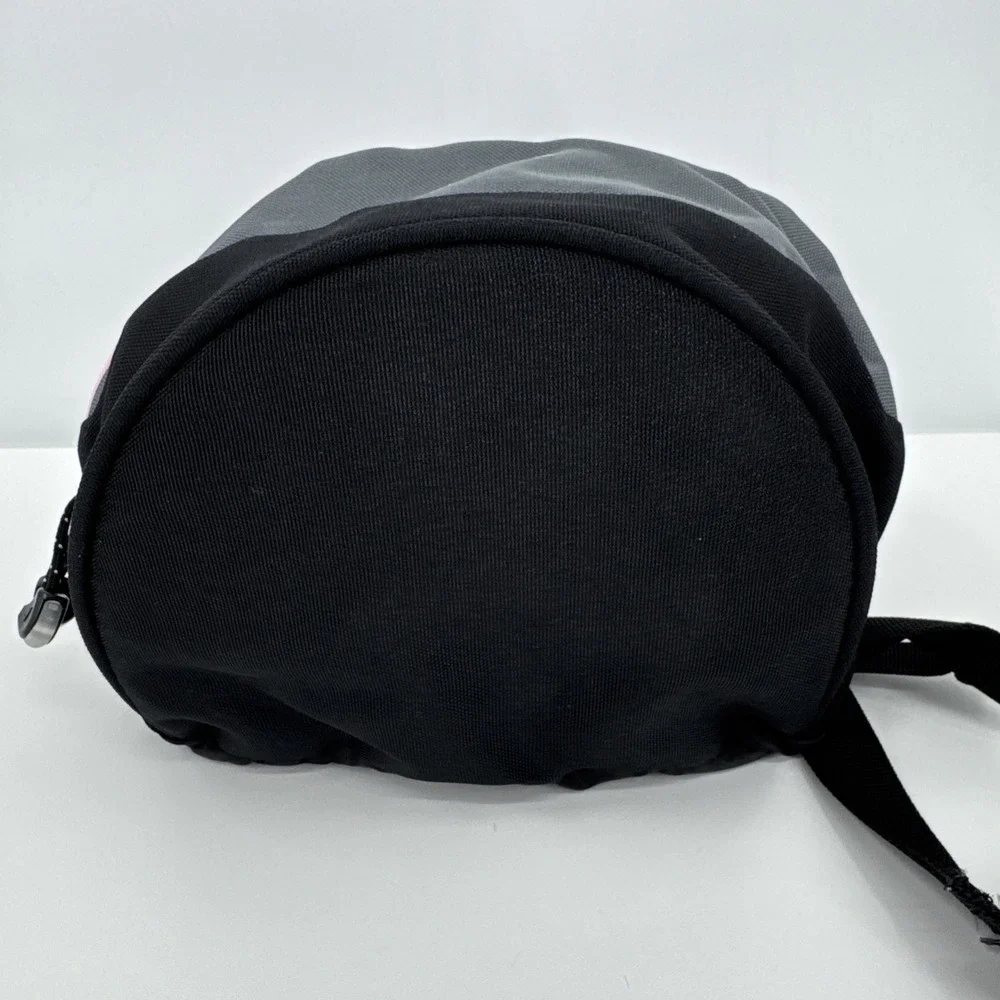 Vintage 90s Nike Backpack Mini Bag Gray Pink Logo Sports Casual Y2K Girlhood